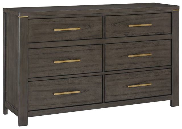 Mazin Furniture Scarlett Brownish Gray Dresser-0