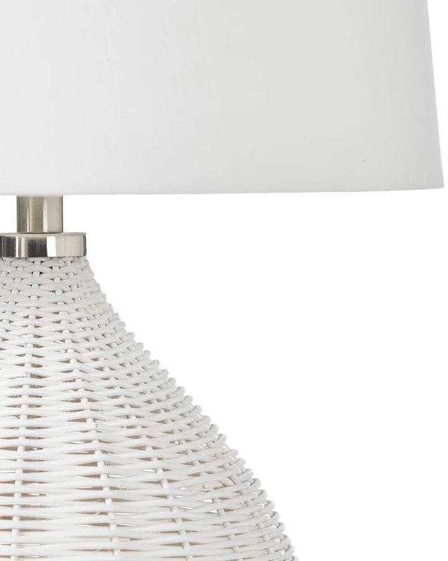 LH Home Skye Oceana White Table Lamp-3