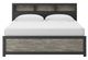 Signature Design by Ashley® Broachmyn Black/Gray King Bookcase Bed-3
