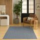 Nourison Home™ Tulum Denim Chevron 5'x7' Area Rug-2