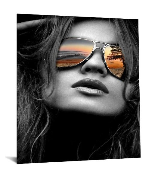 Classy Art Reflective Shades Wall Art-1