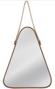 Bassett Mirror Standish Brown Stained Wall Mirror-0