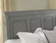 Vaughan-Bassett French Market Zinc Antique Gray King Sleigh Storage Bed-2