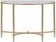 Olliix by Madison Park Signature White/Gold Bordeaux Console Table-0