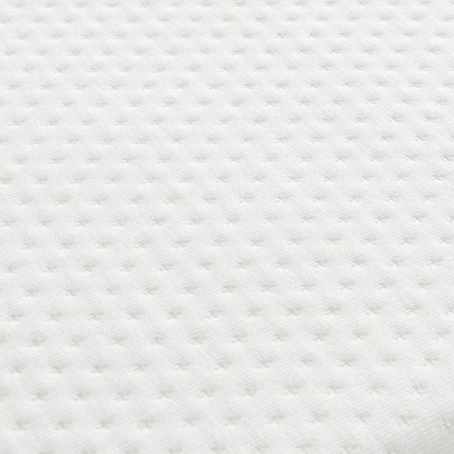 Olliix by Sleep Philosophy 3-Zone White 3" Queen Memory Foam Topper with Removable Cover-0