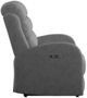 Emerald Home Harvey Gray Power Recliner with Power Headrest-4