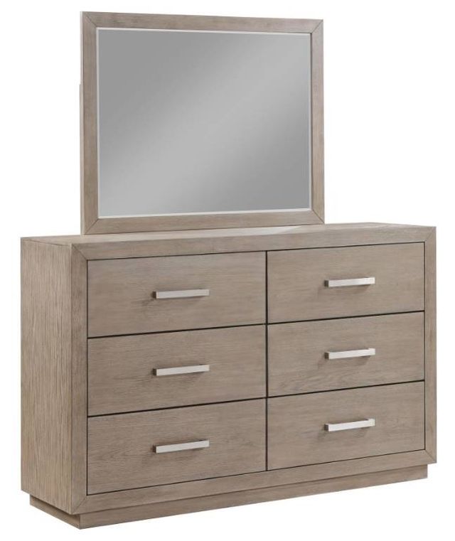 Coaster® Kenora Barley Brown Dresser and Mirror-0