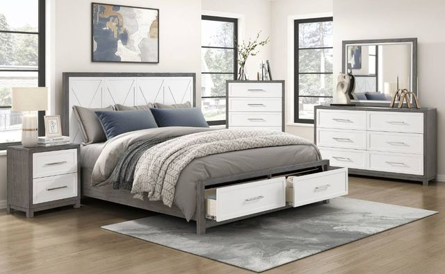 Homelegance® Rowan Gray/Ivory Dresser-1
