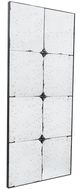 A & B Home Antique Silver Rectangle Wall Mirror-0