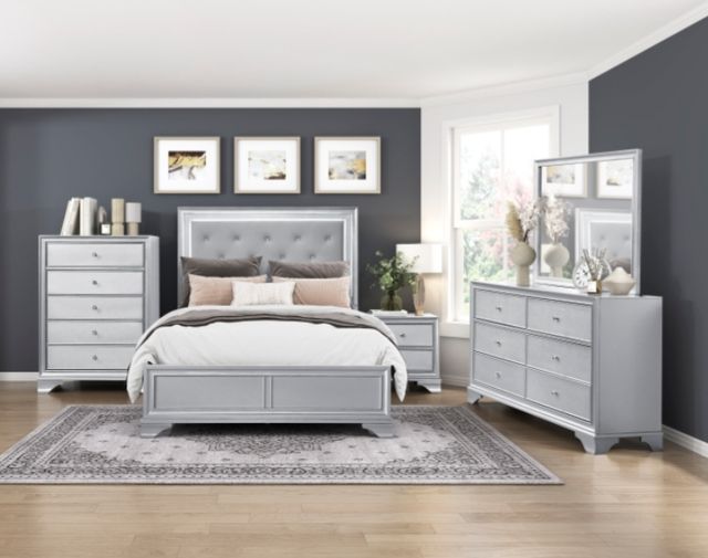 Homelegance® Anatole Silver Dresser-1