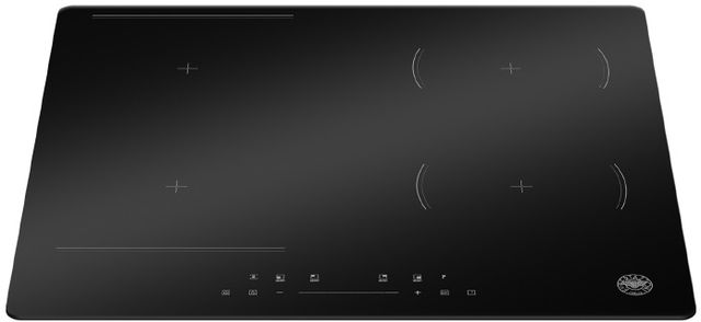 Bertazzoni 24" Black Glass Induction Cooktop-0