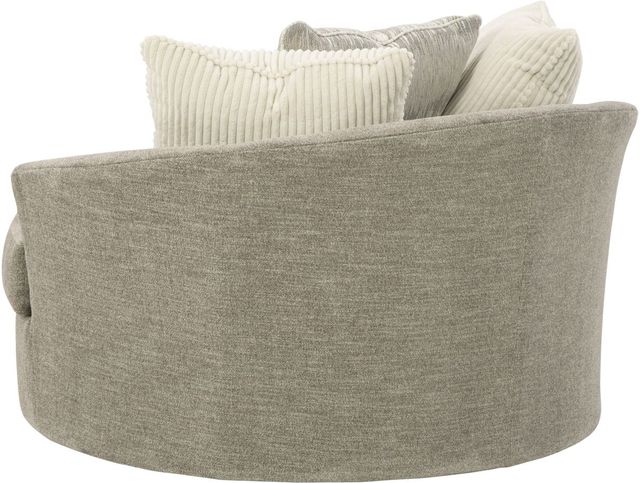Signature Design by Ashley® Creswell Stone Oversized Swivel Accent Chair-2