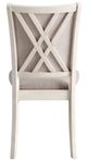 New Classic® Home Furnishings Amy 2-Piece Bisque Dining Side Chair-4
