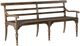 Hooker® Furniture Hill Country Helotes Timeworn Saddle Brown Dining Bench-0
