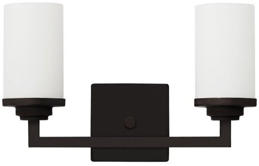 YHD Ebony Bronze 2-Light Vanity Lighting-1