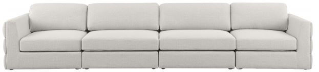 Meridian Furniture Beckham Grey Modular 152" Sofa-1