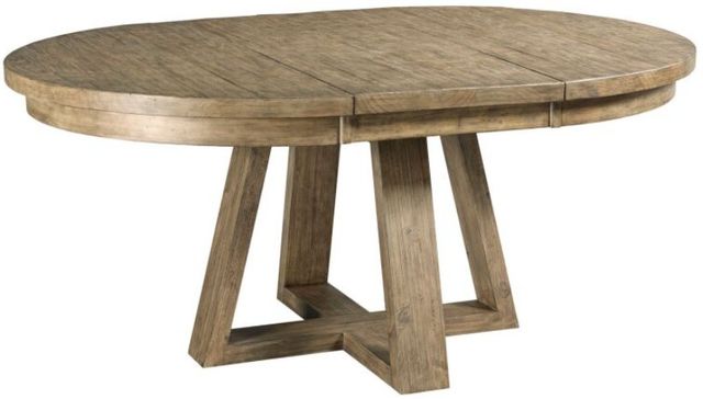Kincaid® Plank Road Button Stone Dining Table-1