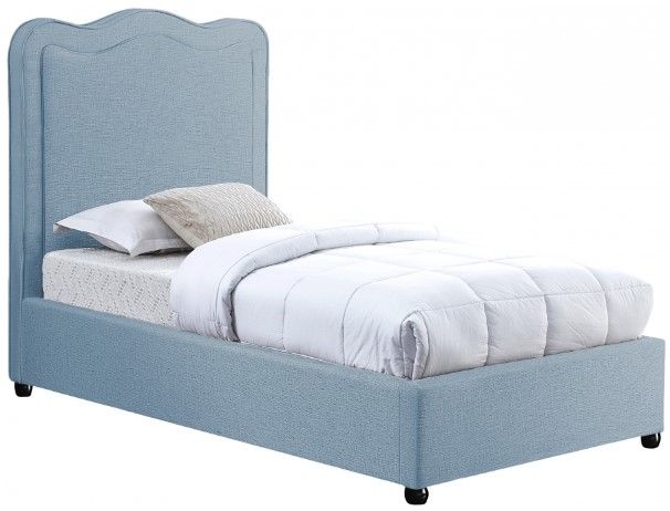 Meridian Furniture Felix Light Blue Queen Bed-0