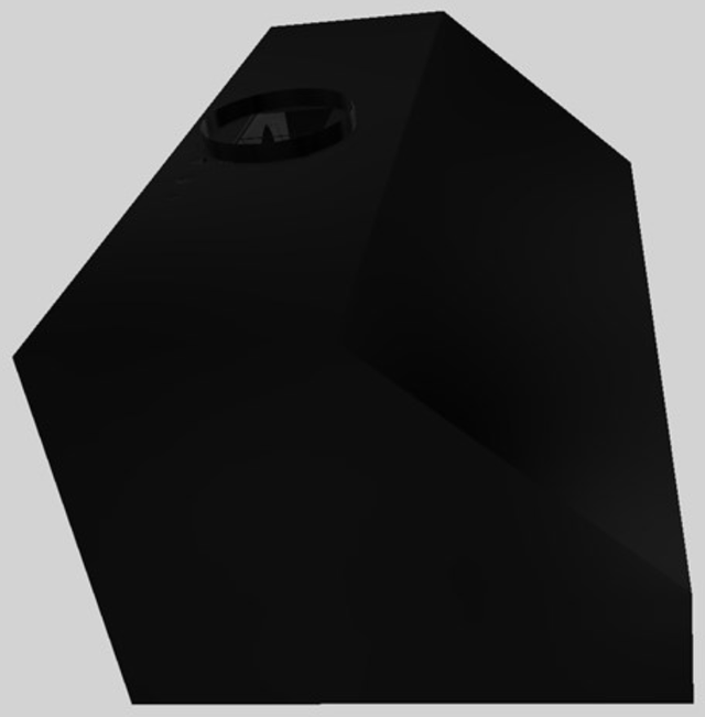 Vent-A-Hood® 42" Black Wall Mounted Range Hood-3