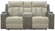 Signature Design by Ashley® Stately Check Sisal Power Reclining Loveseat with Headrest-2