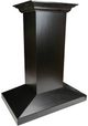 ZLINE Designer Series 30" Black Island Mount Range Hood-2