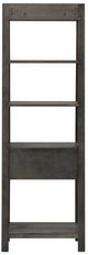 Liberty Furniture Modern Farmhouse Dusty Charcoal Leaning Bookcase-4