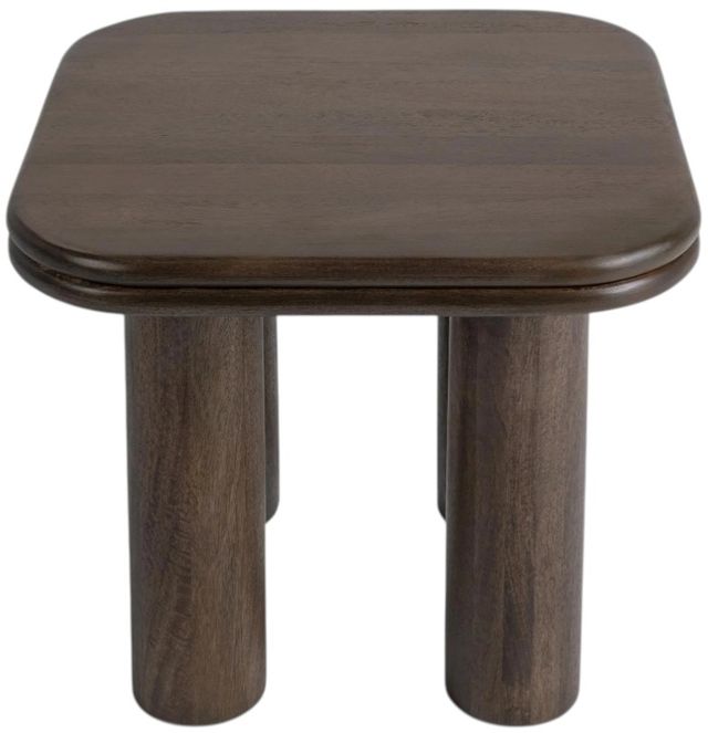 Classic Home Miranda Cocoa Brown End Table-3