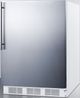 Summit® 24" 5.1 Cu. Ft. Stainless Steel Compact Refrigerator-1