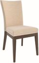 Canadel® Canadel Cognac Washed Upholstered Side Chair-0