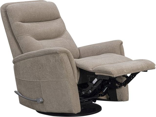 Parker House® Gemini Snazzy Taupe Manual Swivel Glider Recliner-1