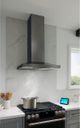 Best® WCS1 Series 30" Black Stainless Steel Wall Mounted Range Hood-4
