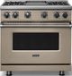 Viking® 7 Series 36" Nantucket Pro Style Natural Gas Range with Griddle-0
