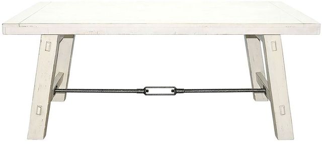 Sunny Designs™ Marina White Sand Dining Table with Turnbuckle-3