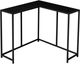 Monarch Specialties Inc. 36"L Black Corner Console Table-0