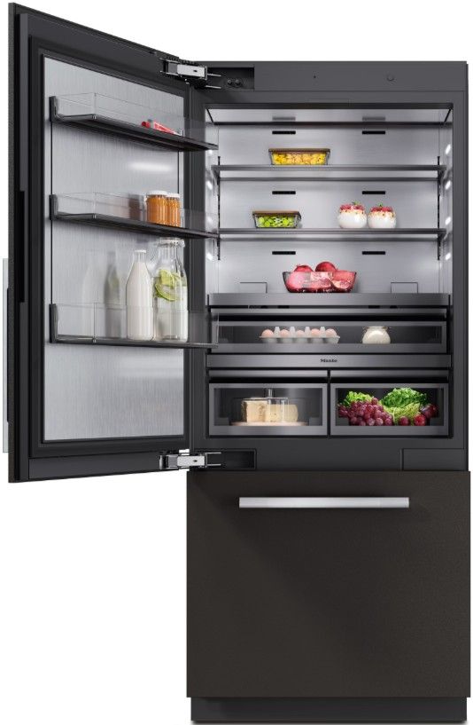 Miele MasterCool™ 36" 20.2 Cu. Ft. Panel Ready Left Hinge Built-In Bottom Freezer Refrigerator-2