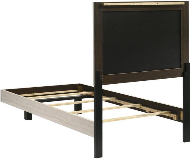 Coaster® Trenton Rustic Cream Twin Panel Bed-4