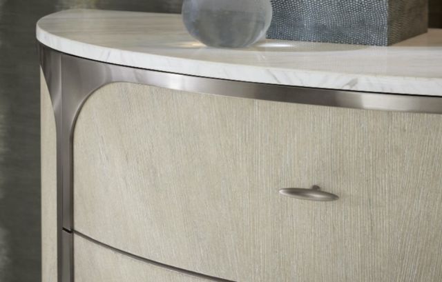 Hooker® Furniture Modern Mood Diamond Demilune Nightstand-4