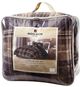 Olliix by Woolrich Alton Brown/Black King Plush to Sherpa Down Alternative Comforter Set-1