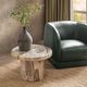 Classic Home Janelle Sepia Vein Small Accent Table-1