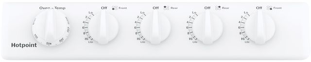 Hotpoint® 20" White Freestanding Gas Range-1