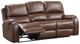 Furniture of America® Tepic Brown Manual Reclining Sofa-0
