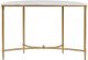 Olliix by Madison Park Signature White/Gold Bordeaux Console Table-1