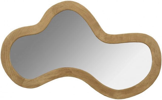 Meridian Furniture Oblique Natural Oak 48" Mirror-1