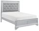 Homelegance® Anatole Gray/Silver California King Panel Bed-0