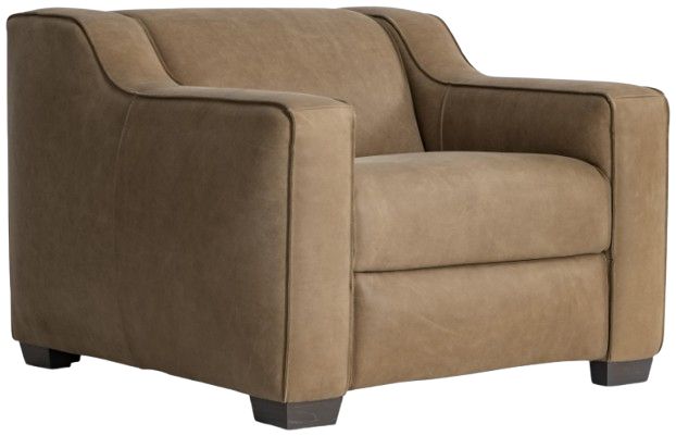 Bernhardt Flynn Bernhardt Living Brown Power Reclining Chair with Power Headrest-0