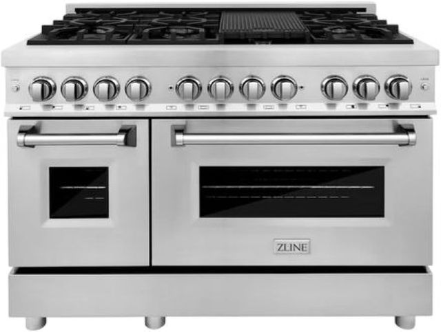 ZLINE Legacy 48" Stainless Steel Pro Style Dual Fuel Range-0