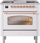 Ilve® Nostalgie II Series 36" Custom RAL Color Pro Style Dual Fuel Range-1