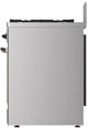 Ilve® Majestic III 30" Stainless Steel Pro Style Dual Fuel Natural Gas Range with Solid Door and Burnished Trim-3