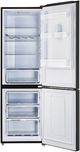 Unique Appliances 24" 11.4 Cu. Ft. Solar DC Black Counter Depth Bottom Freezer Refrigerator-3