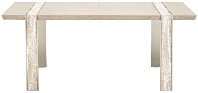 Michael Amini® Lotus Bay Sand Narrow Dining Table-3